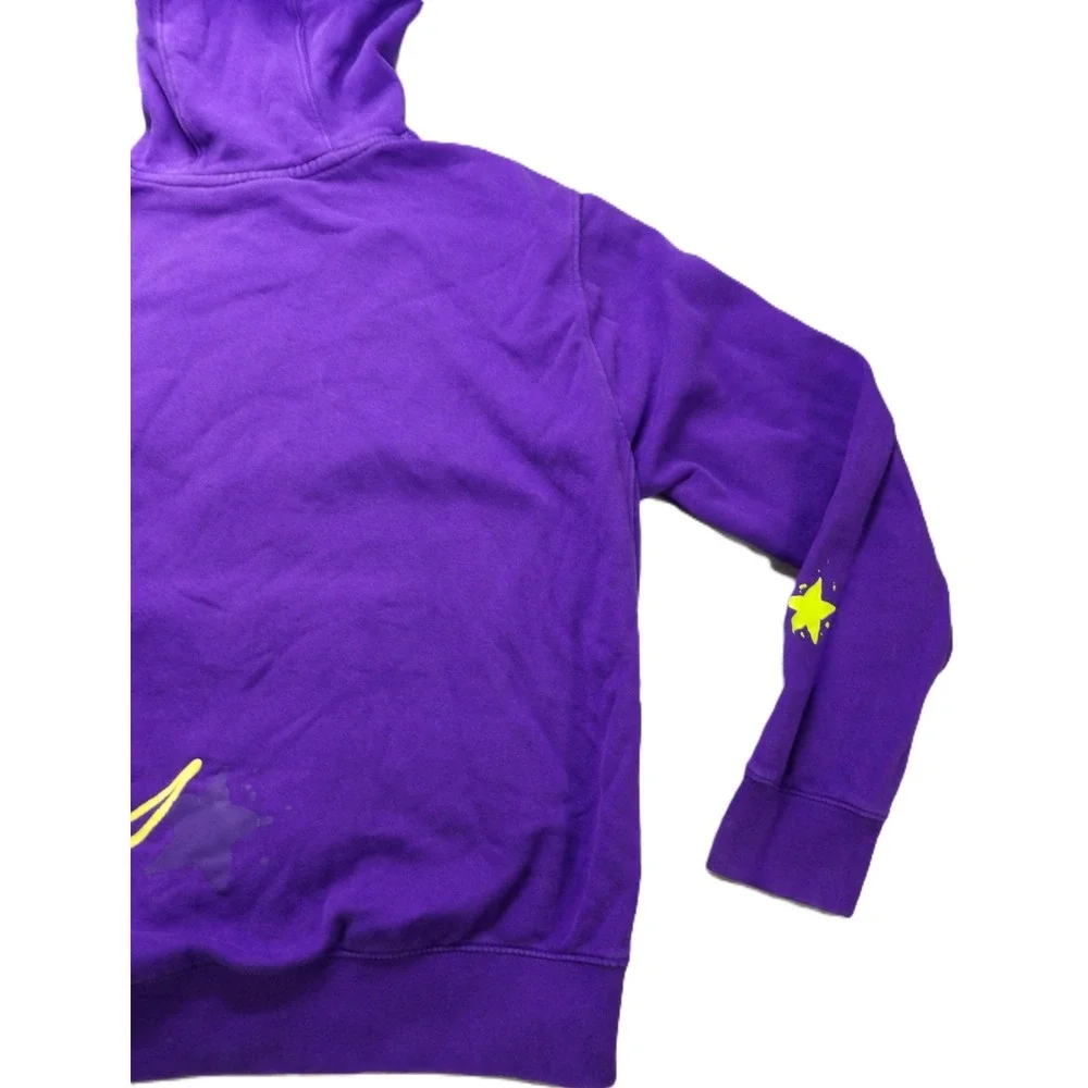 Nike Sportswear Ransom Note Hoodie Pullover Fleece Men L Court Purple Top Casual